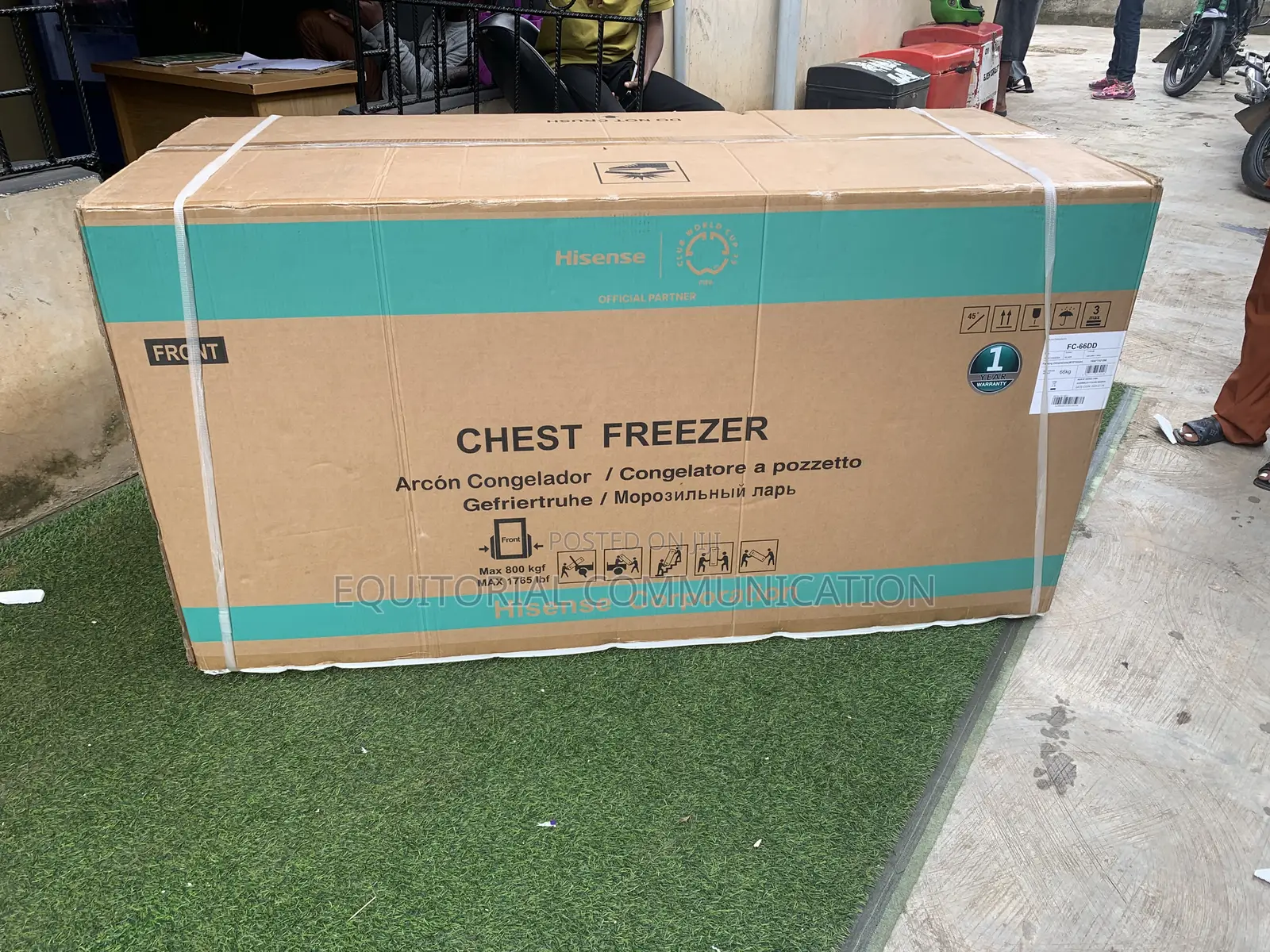 Hisense 500l Chest Freezer – Fc-66dd for Restaurants Homes