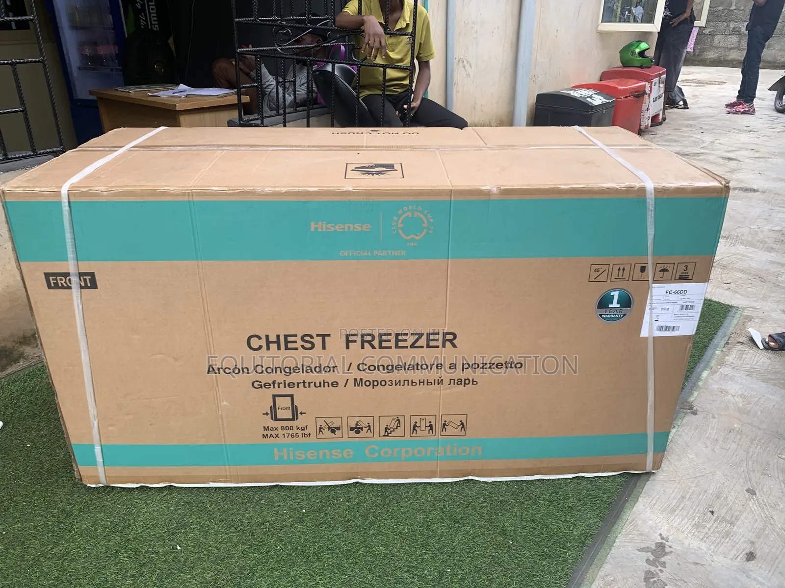 Hisense Fc-66dd Chest Freezer – 500l Heavy Load Freezer