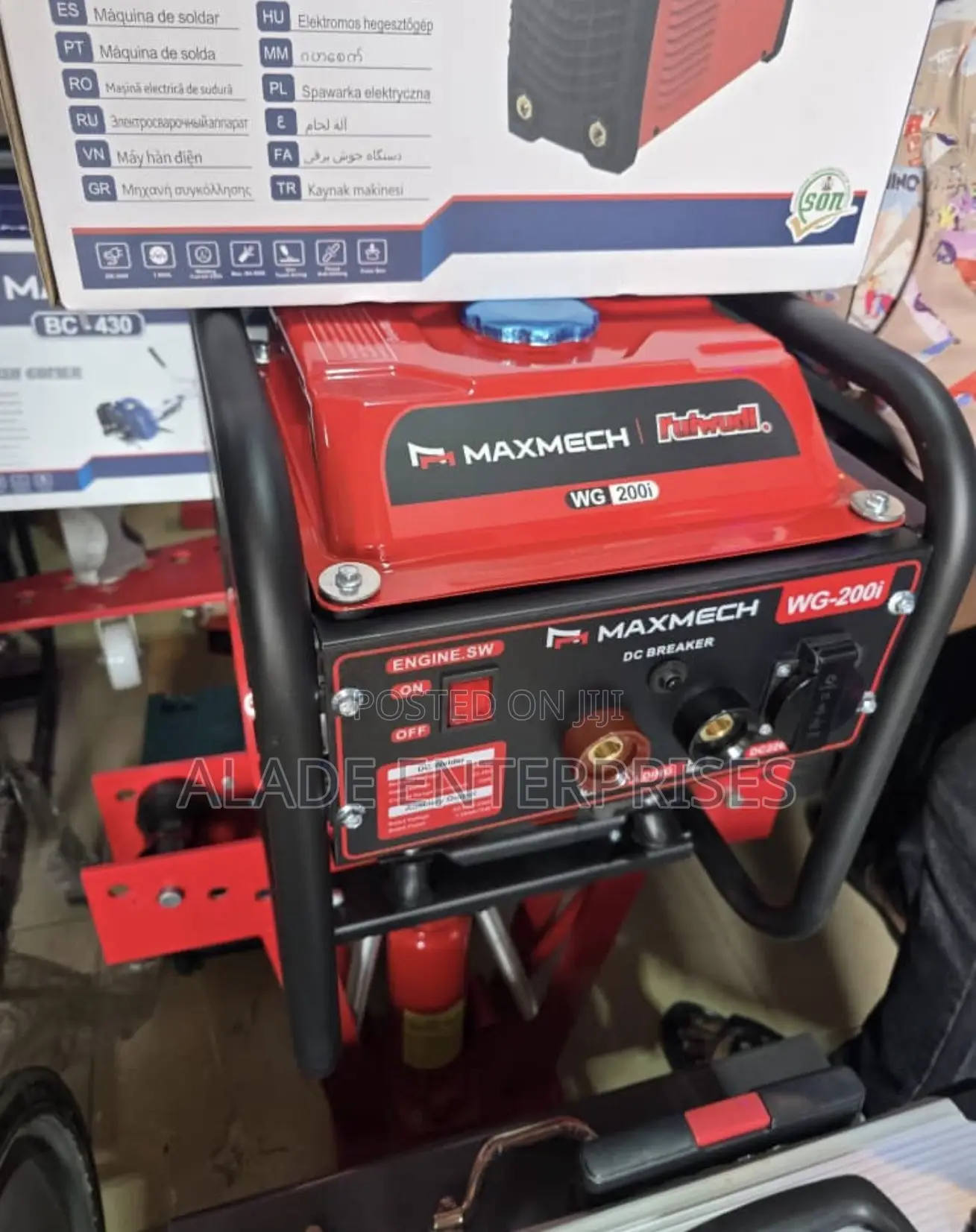 Maxmech Welding Generator Wg-200i 120a