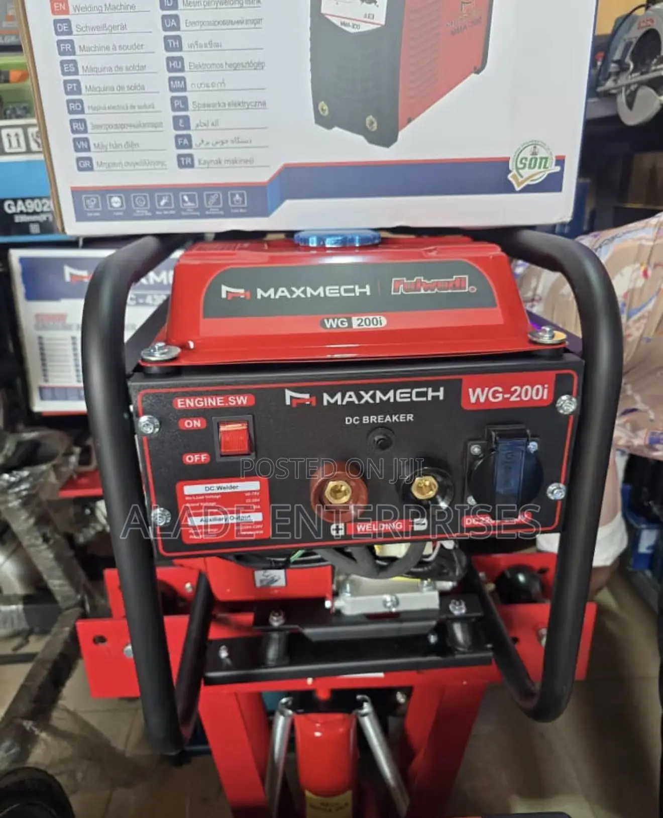 Maxmech Welding Generator Wg-200i 120a
