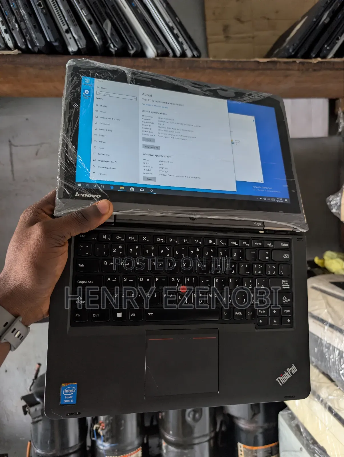 Laptop Lenovo ThinkPad Yoga 8GB Intel Core i7 SSD 256GB
