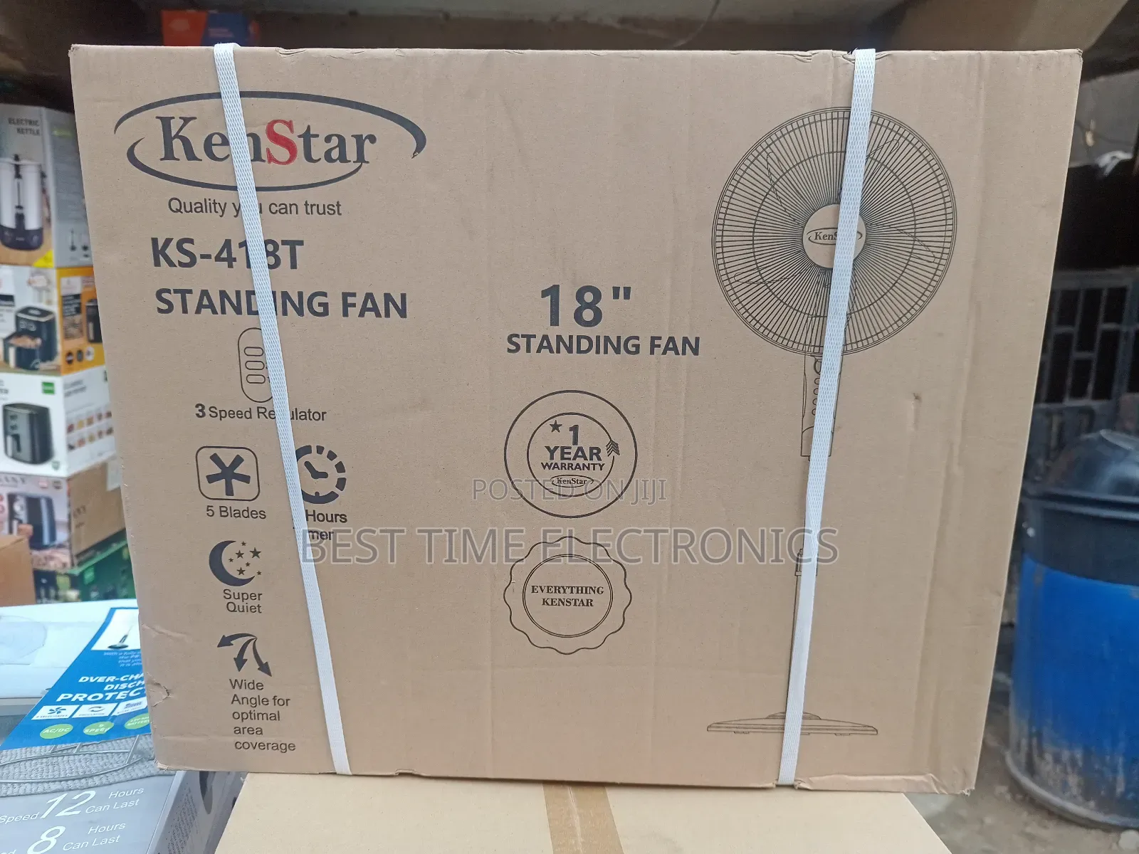 18" Kenstar Electrical Stand Fan