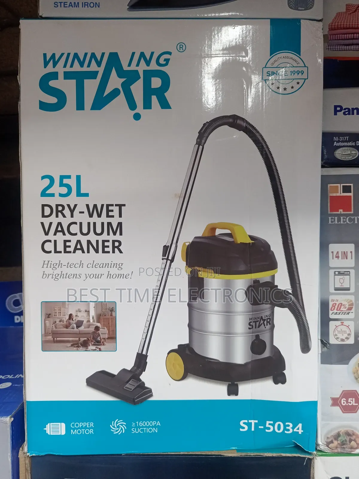 Winning Star 25l Dry Wet Vacuum Cleaner