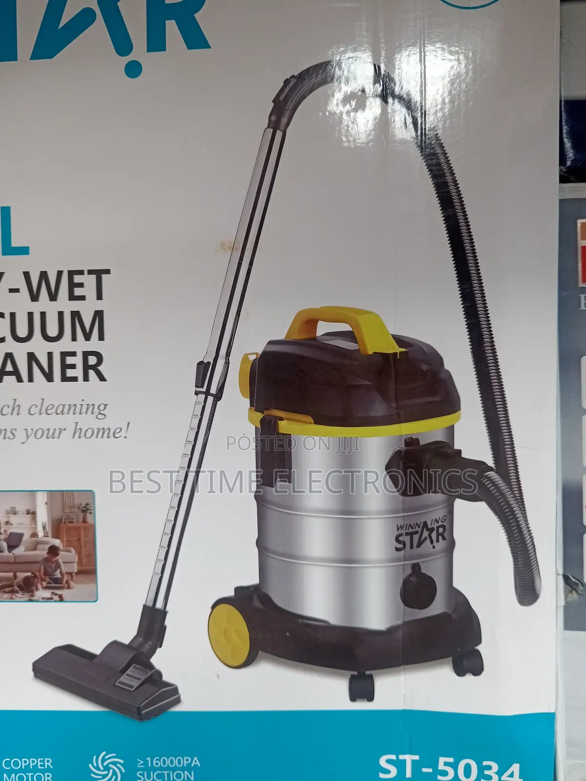 Winning Star 25l Dry Wet Vacuum Cleaner
