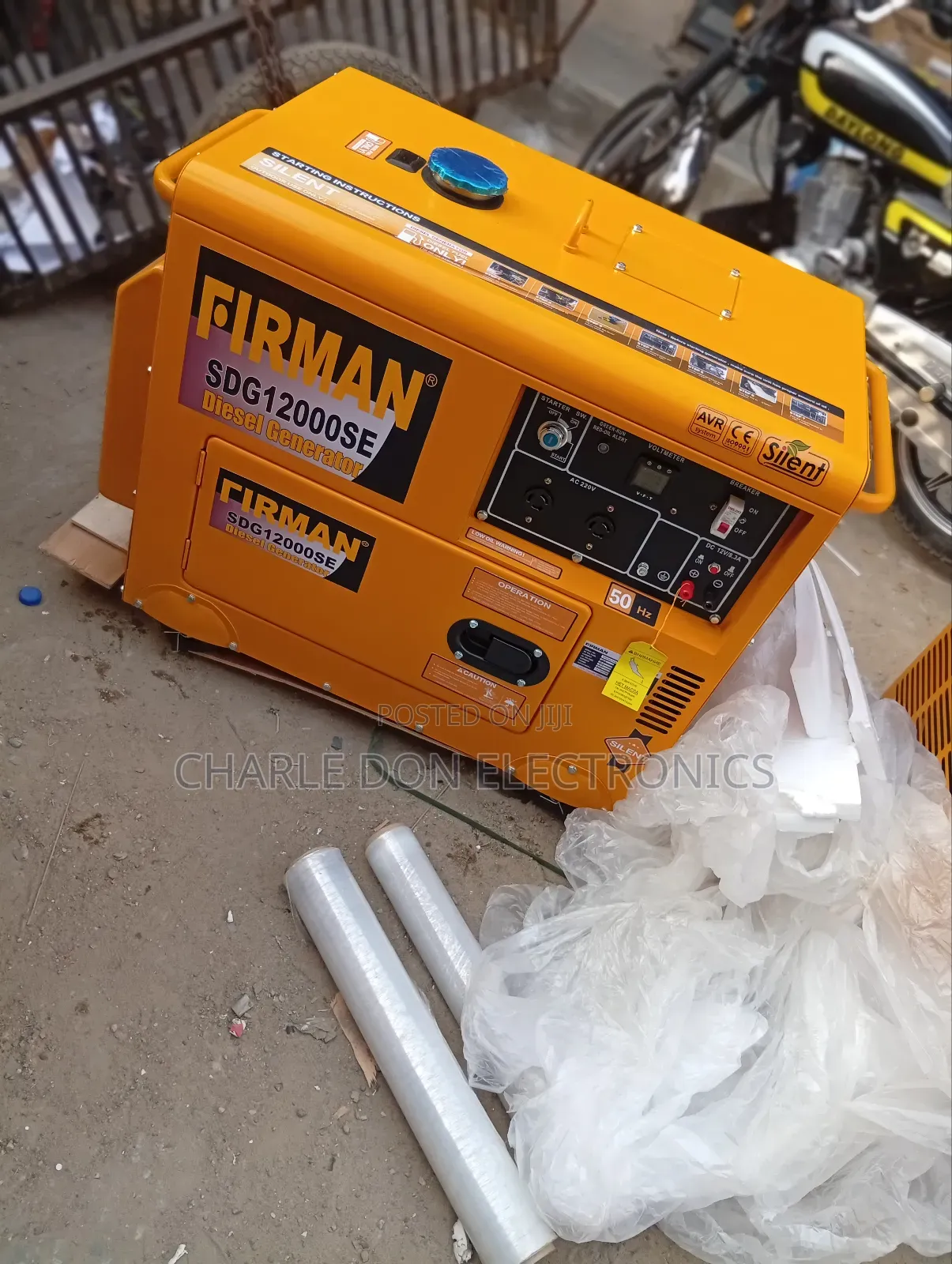Firman 10 Kva Pure Sine Wave, Copper Coil Durability, Perfect