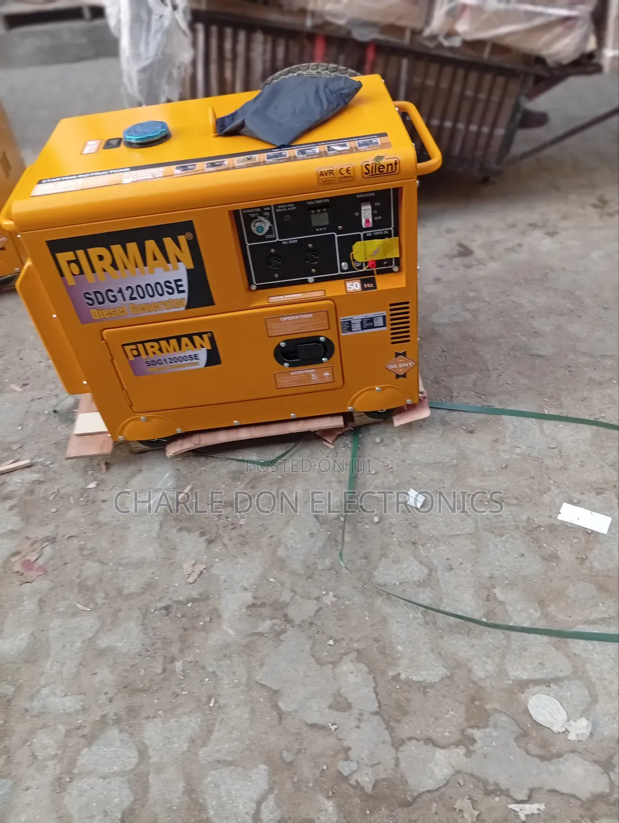 Fireman 10kva Soundproof Diesel Generator