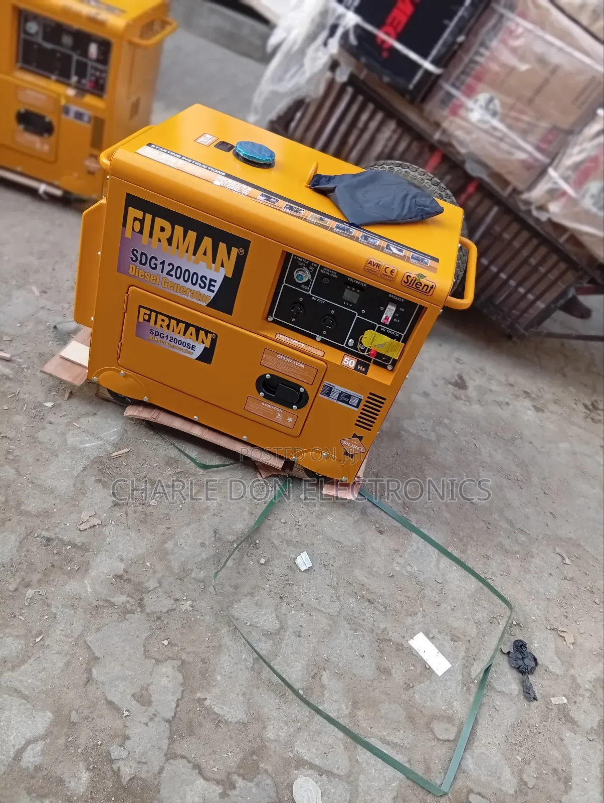 Fireman 10kva Soundproof Diesel Generator