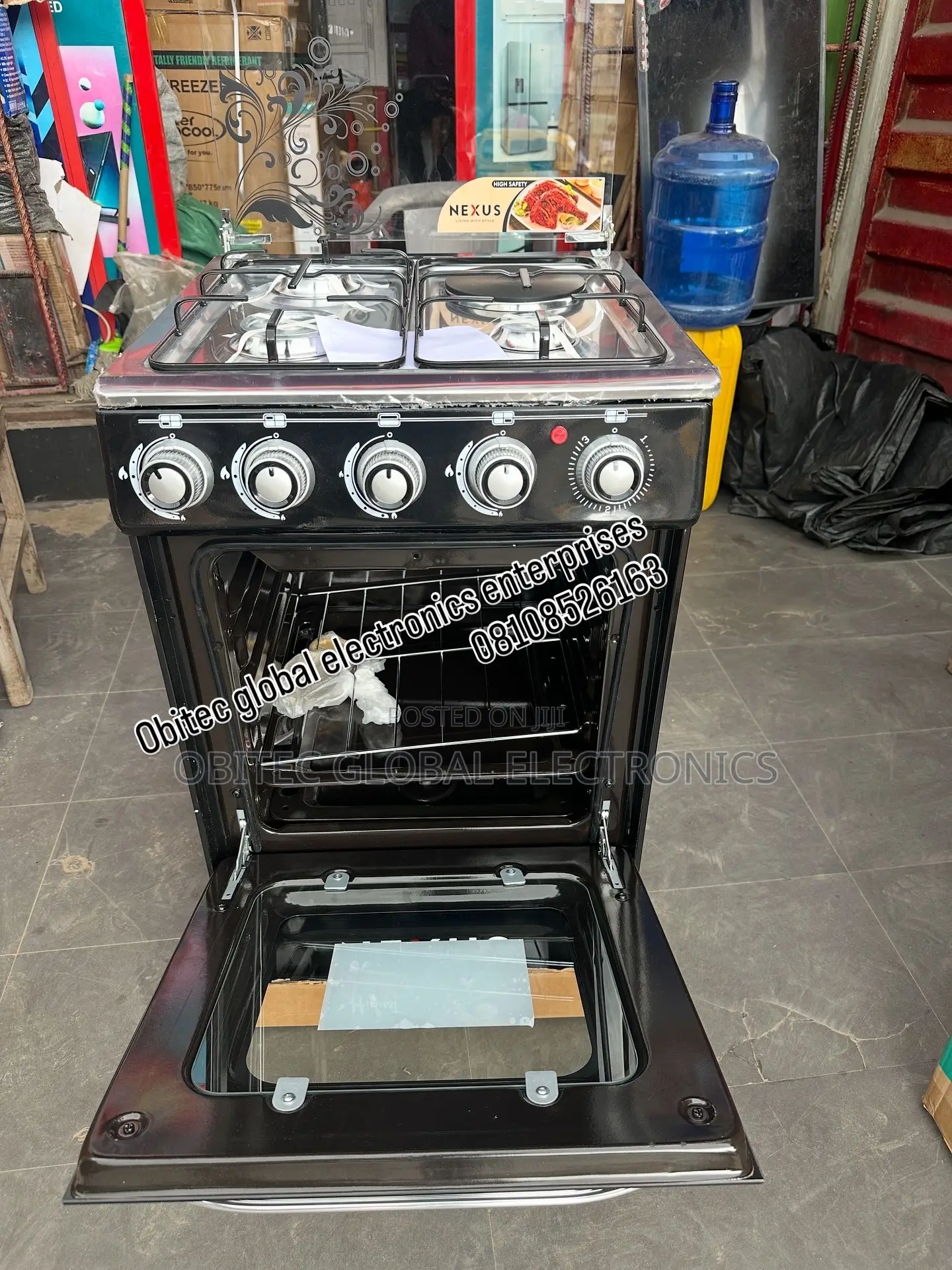 Nexus 3+1 Gas Standing Cooker