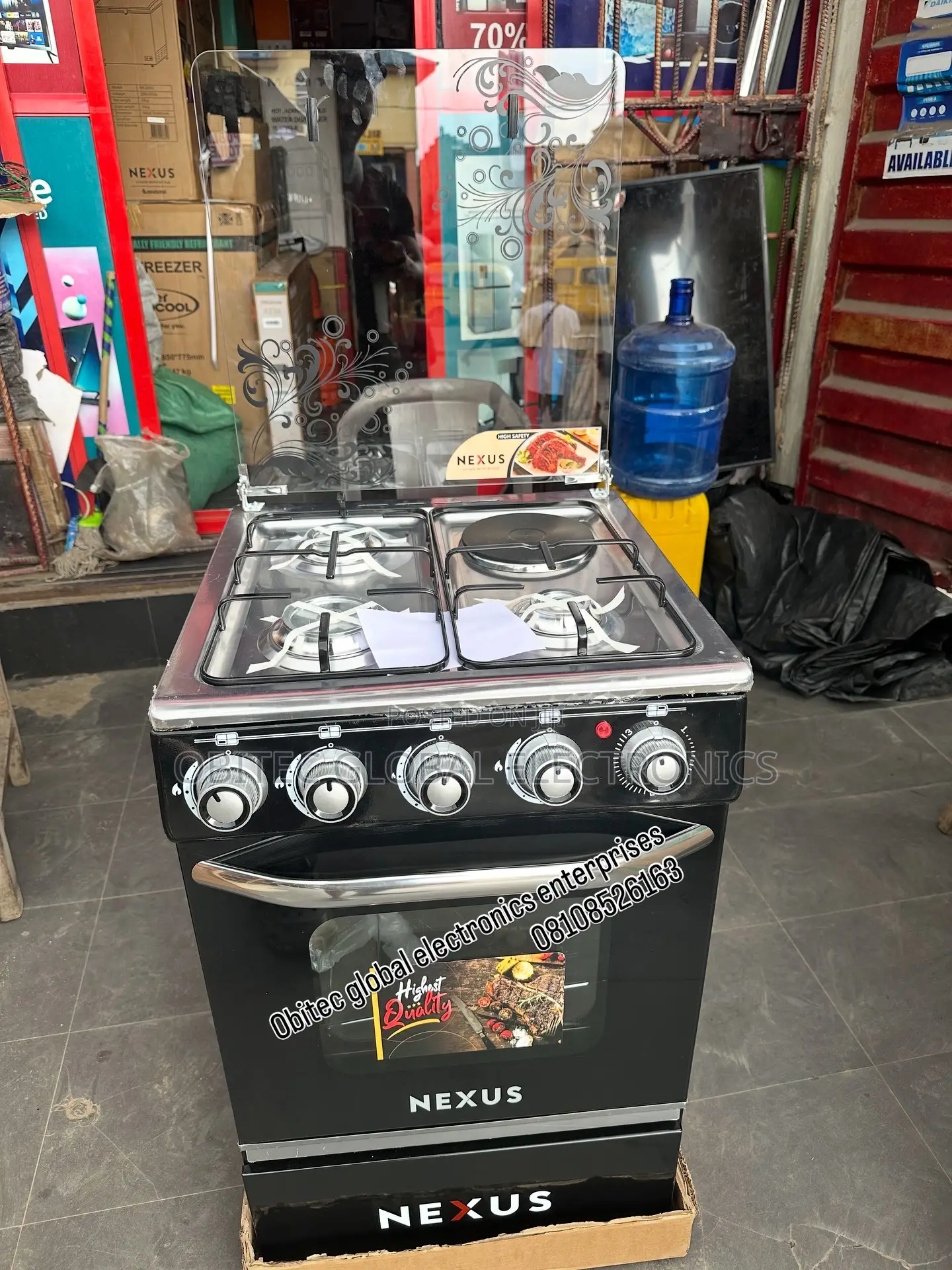 Nexus 3+1 Gas Standing Cooker