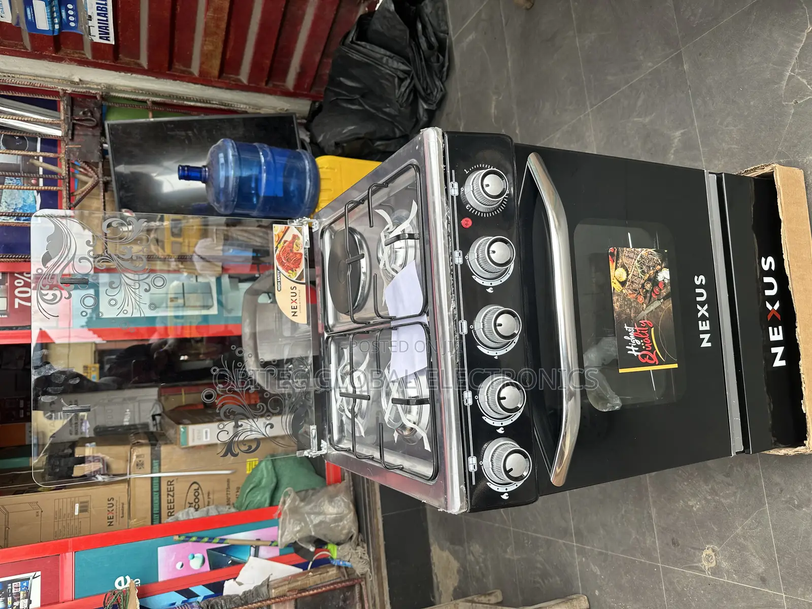 Nexus 3+1 Gas Standing Cooker