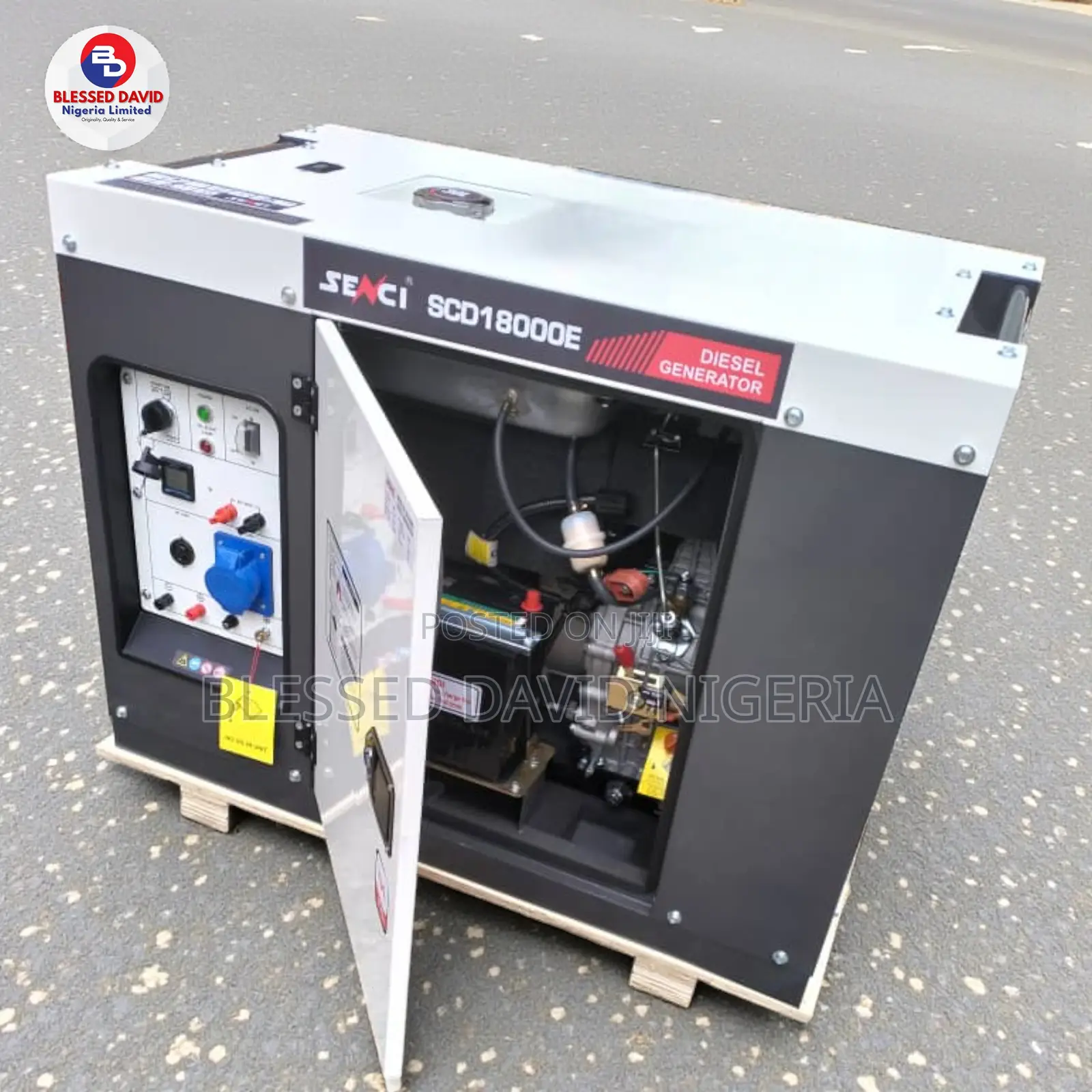 Senci Scd18000e 10kva Soundproof Diesel Generator