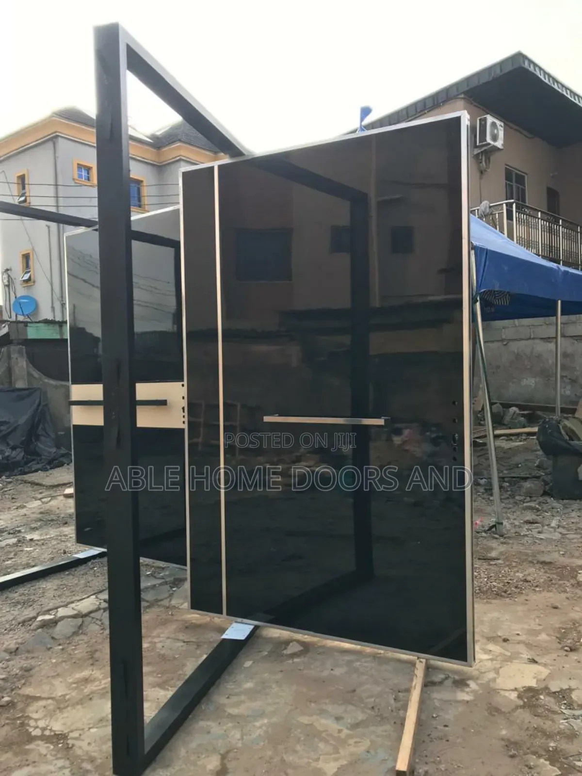 Code No- 501- Able Home Security Pivot Door Made in Lagos Nigeria