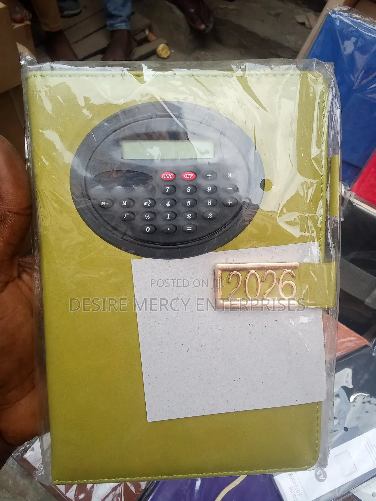 2026 Corporate Diary With Calculator