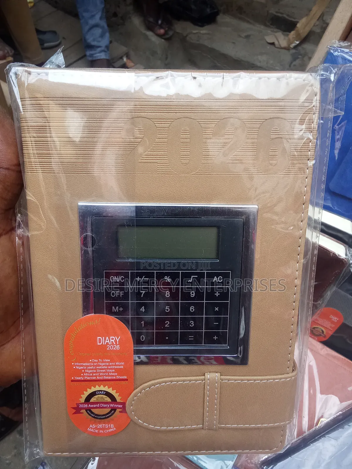 2026 Corporate Diary With Calculator