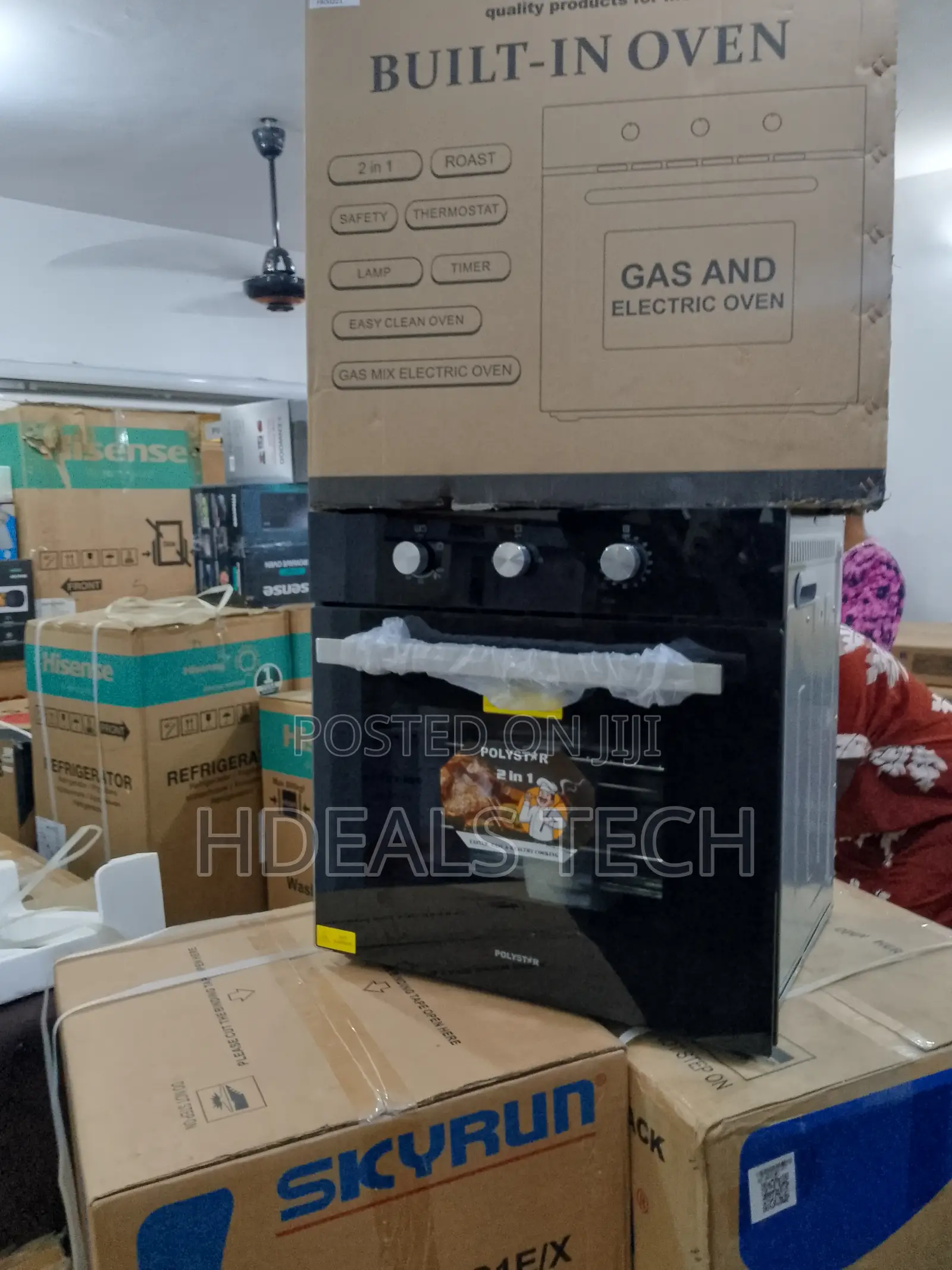 Polystar Prokitchen Gas–Electric Oven