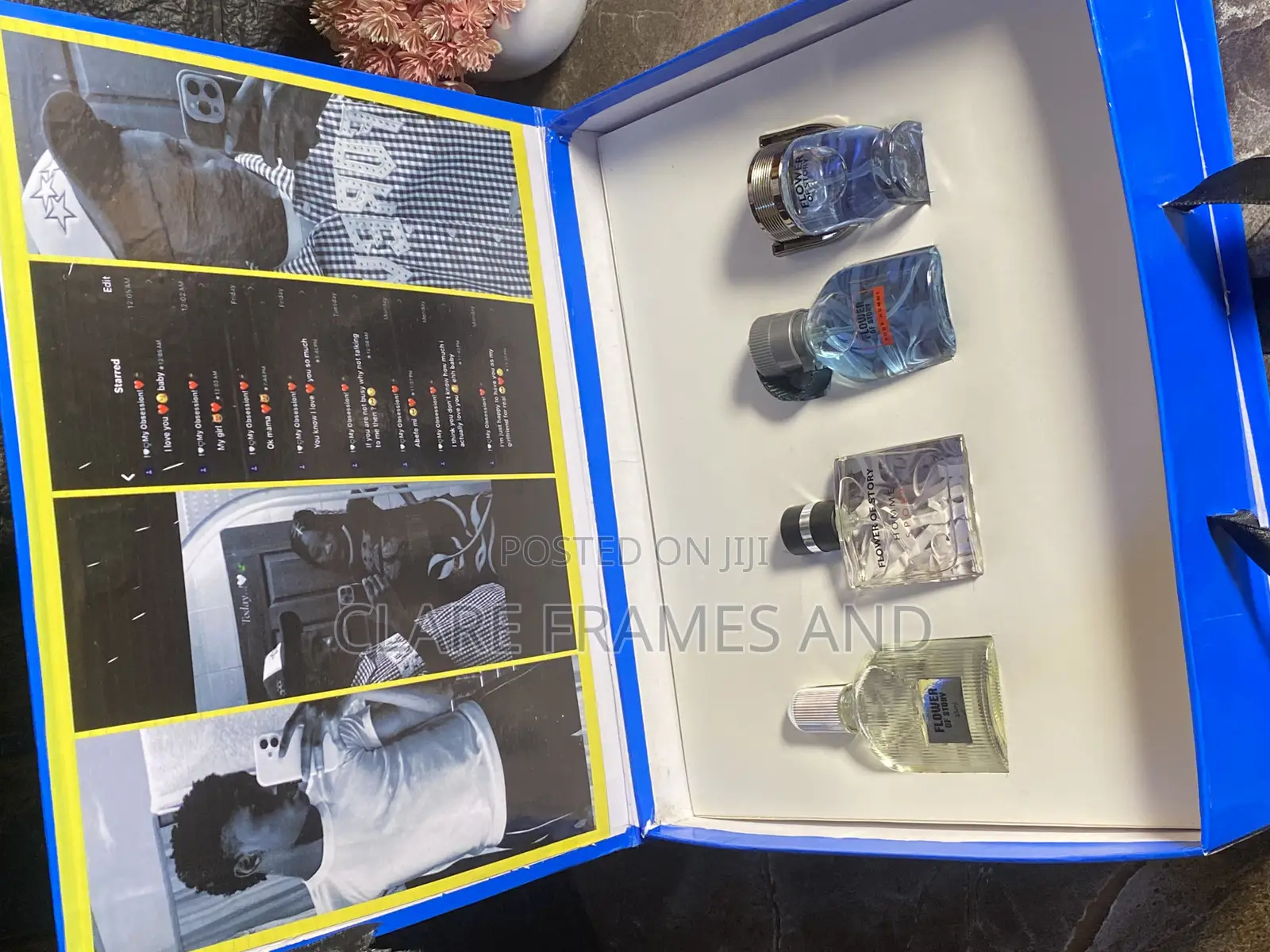 Unique Customized Perfume Set + Customized Gift Card