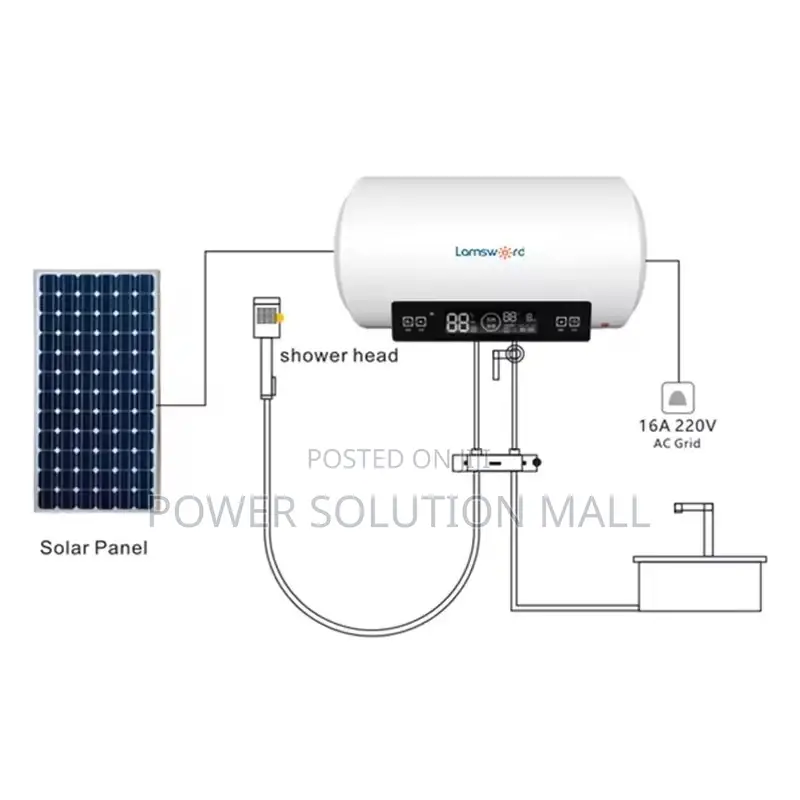 150 Liters Solar Water Heater – Indoor Smart Heating Solution