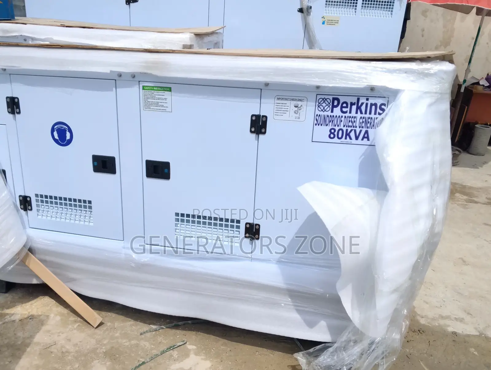 Perkins 80kva Quiet-Run Engine Unit