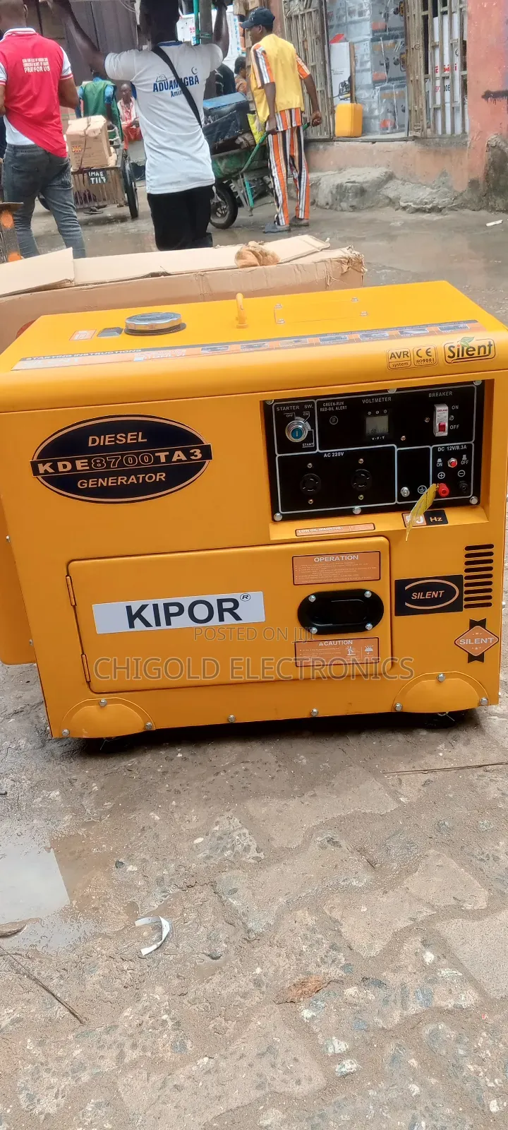 Original Kipor Diesel Generator 12.5kva