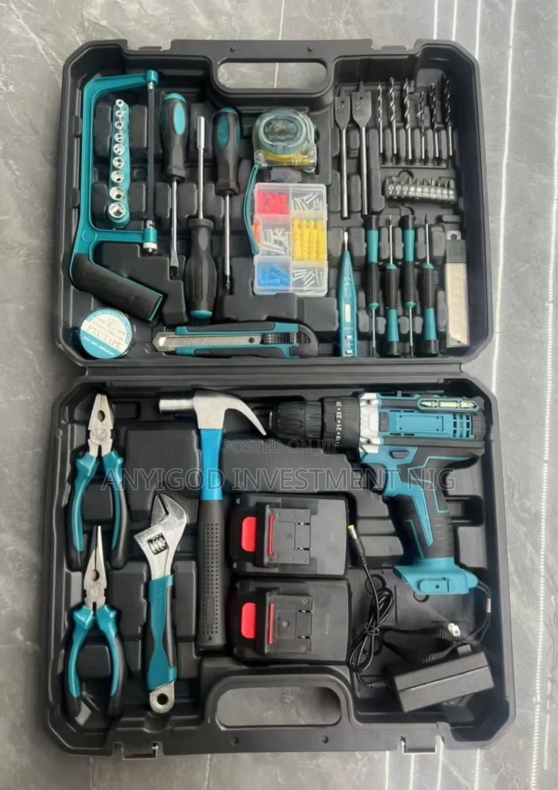 Complete Set of Rechargeable Tools