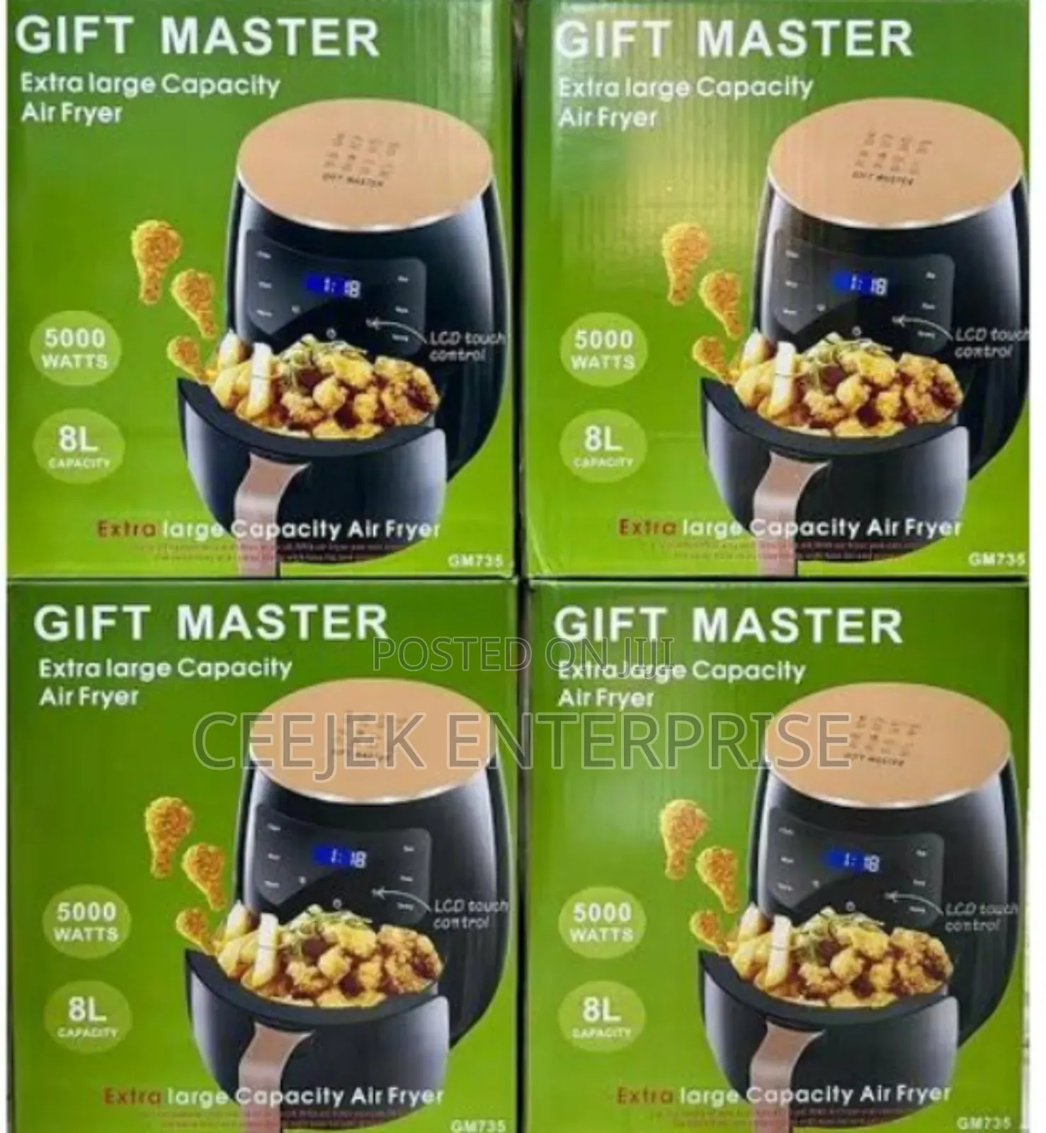 Gift Master Air Fryer 8 Litre