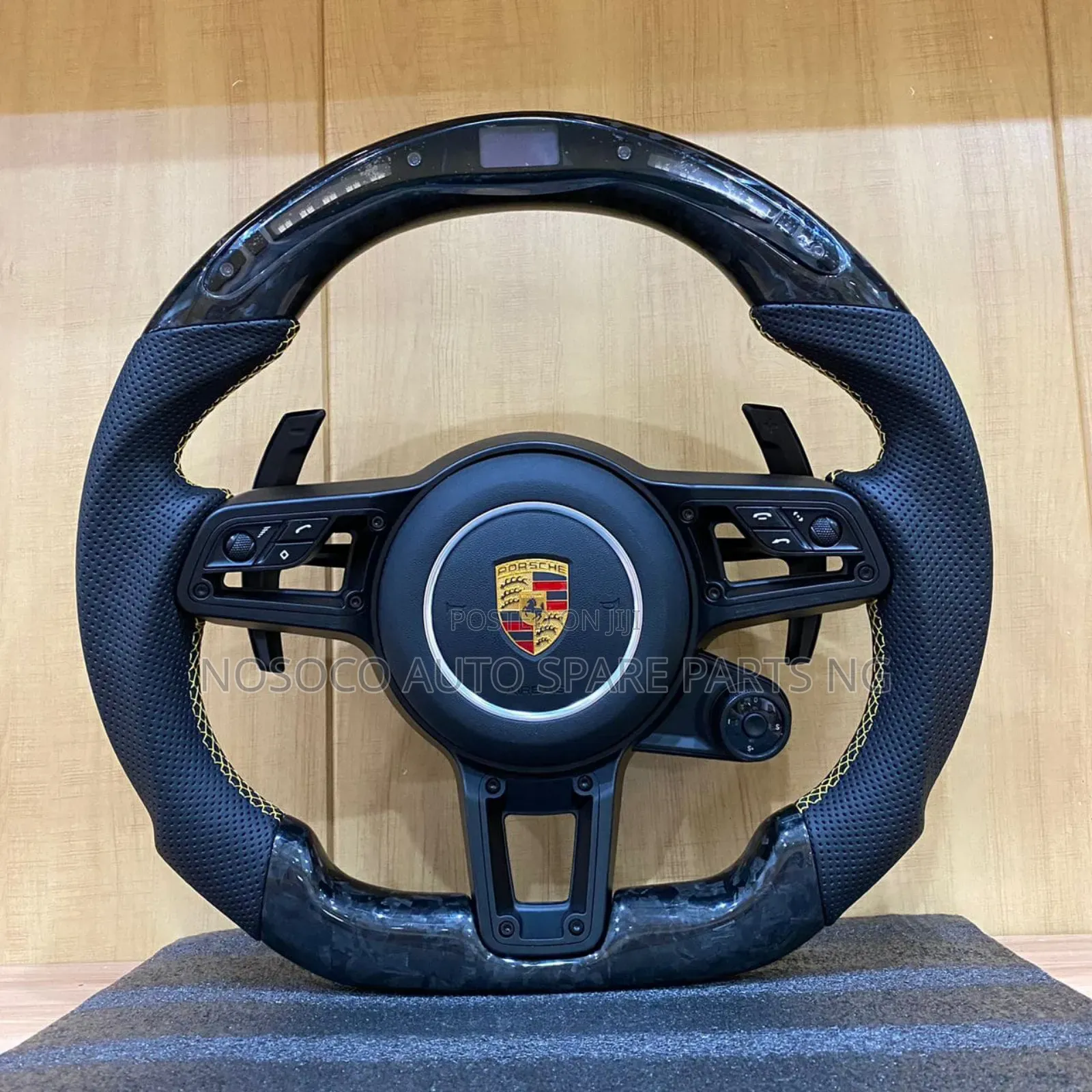 Steering Wheel Porsche Cayenne Upgrade 2013 and 2020