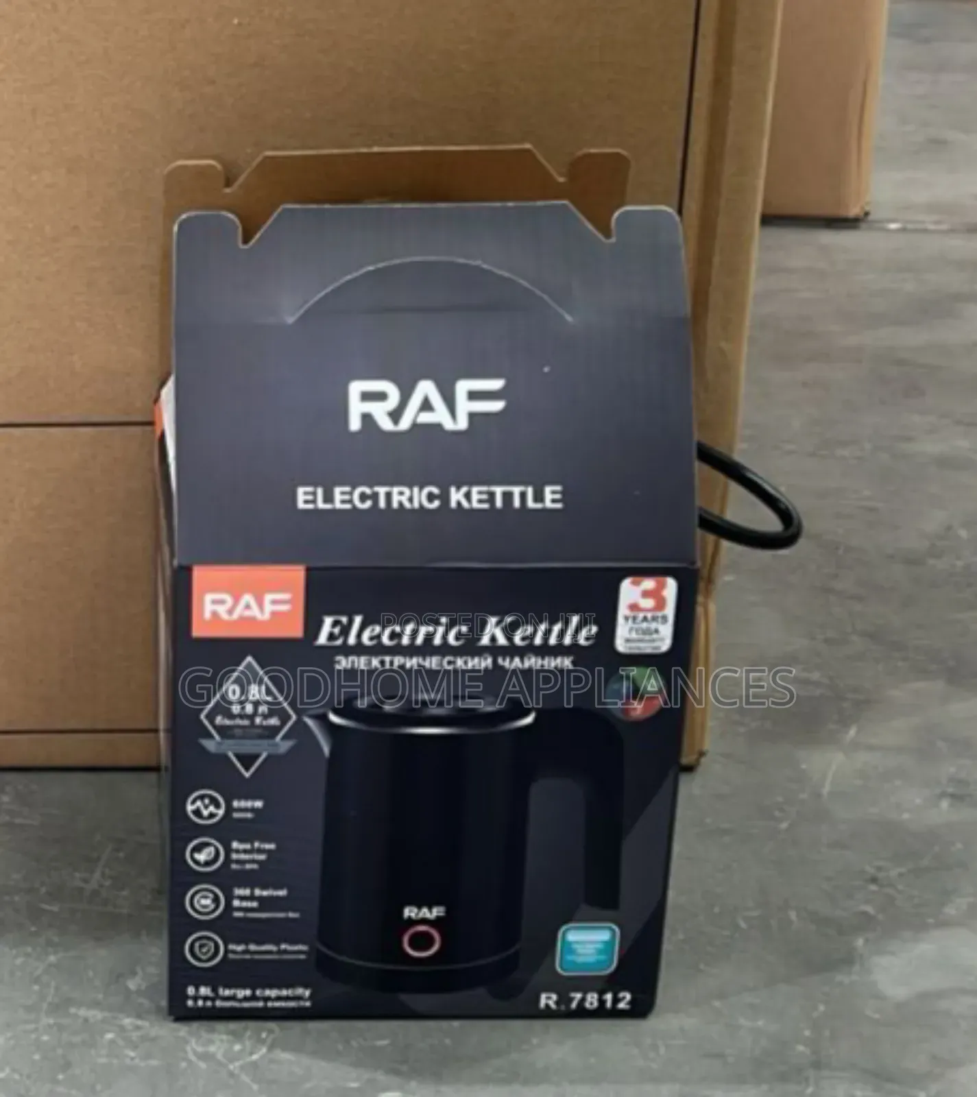 Raf Electric Kettle 0.8l