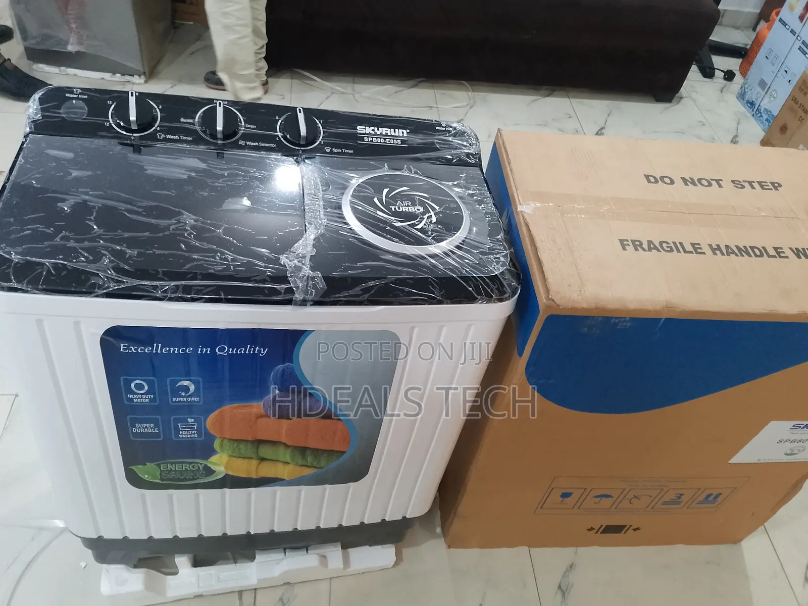 Skyrun 7kg Washing Machine – Fast Wash Technology