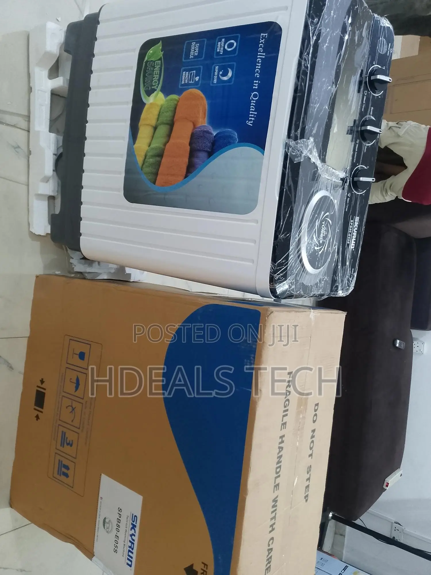 Skyrun 7kg Semi-Automatic Washing Machine – Super Efficient