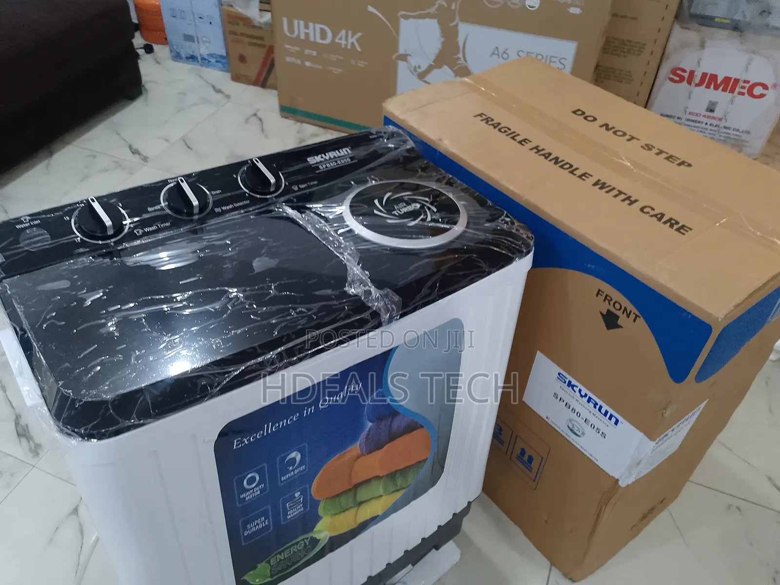 Skyrun 7kg Automatic Wash Spin Machine