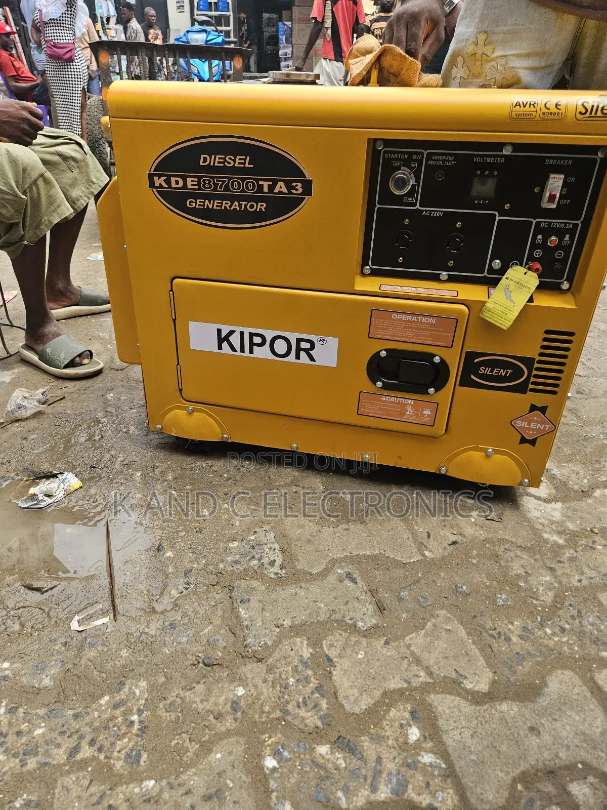 Kipor 10kva Diesel Soundproof Generator