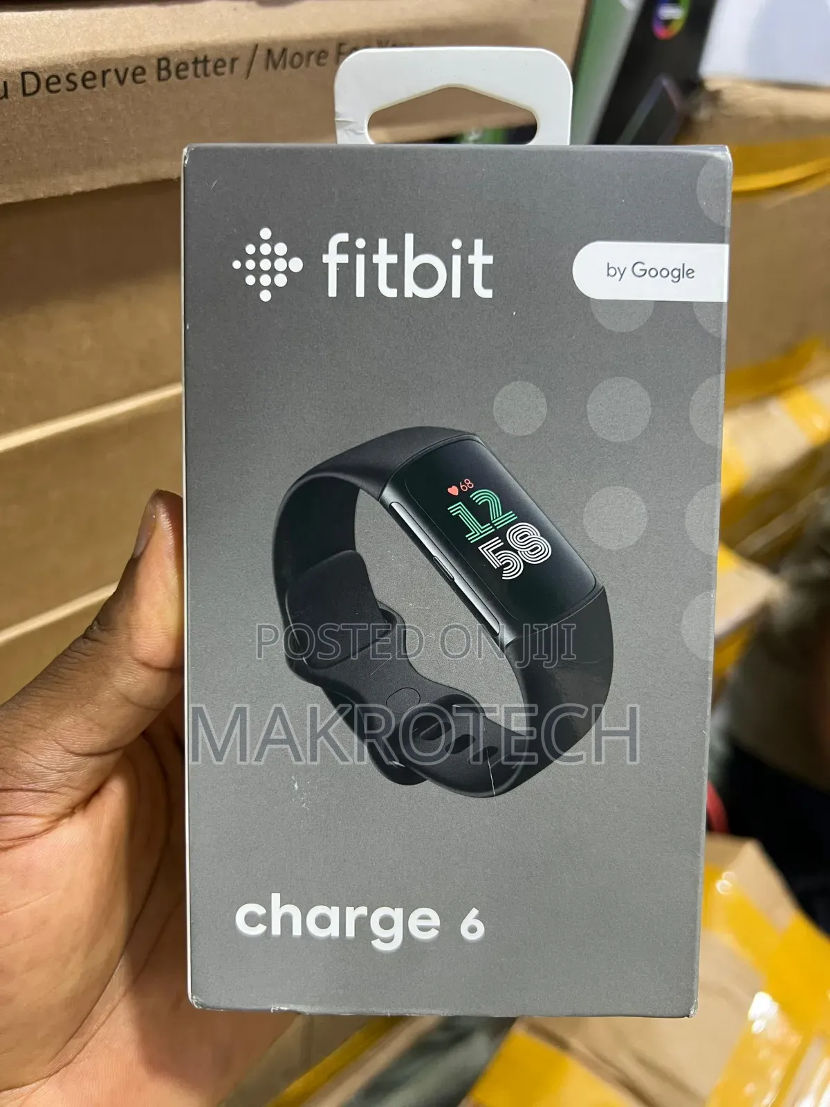Fitbit Charge 6 Fitness Tracker With Google Apps, Heart Rate on Experi