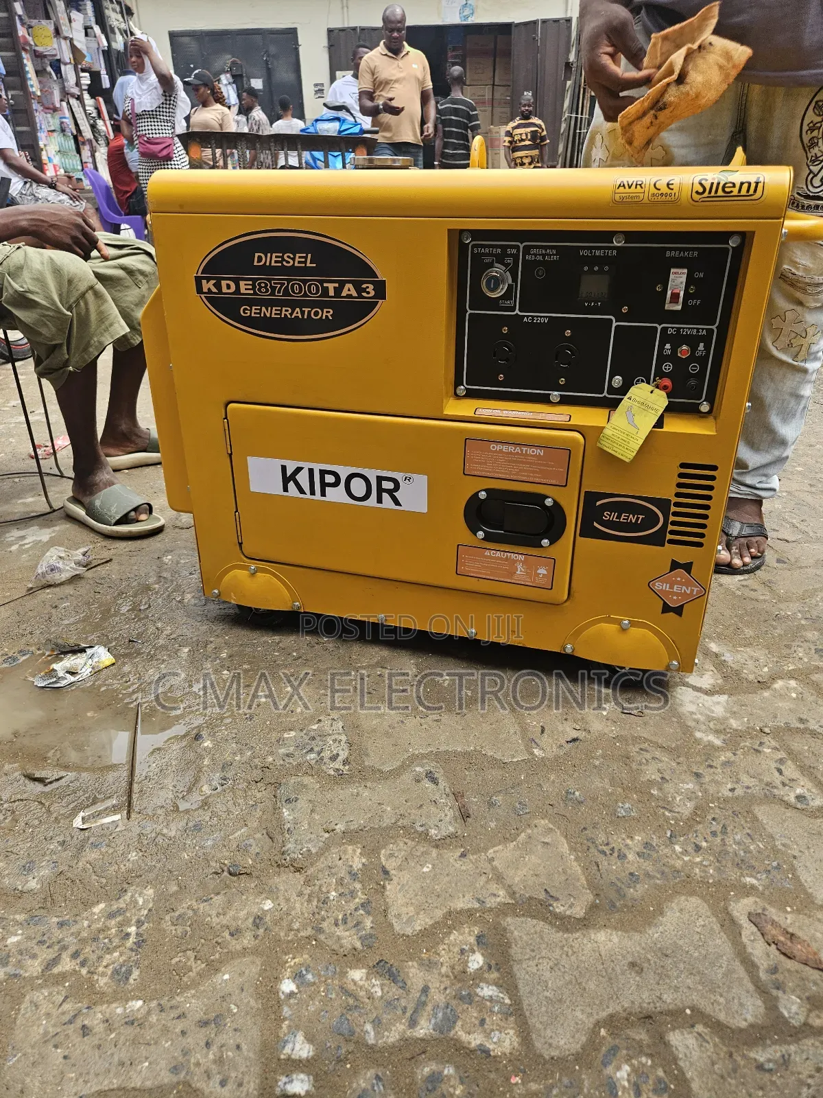 Kipor 10kva Diesel Soundproof Generator 100%Copper Wire