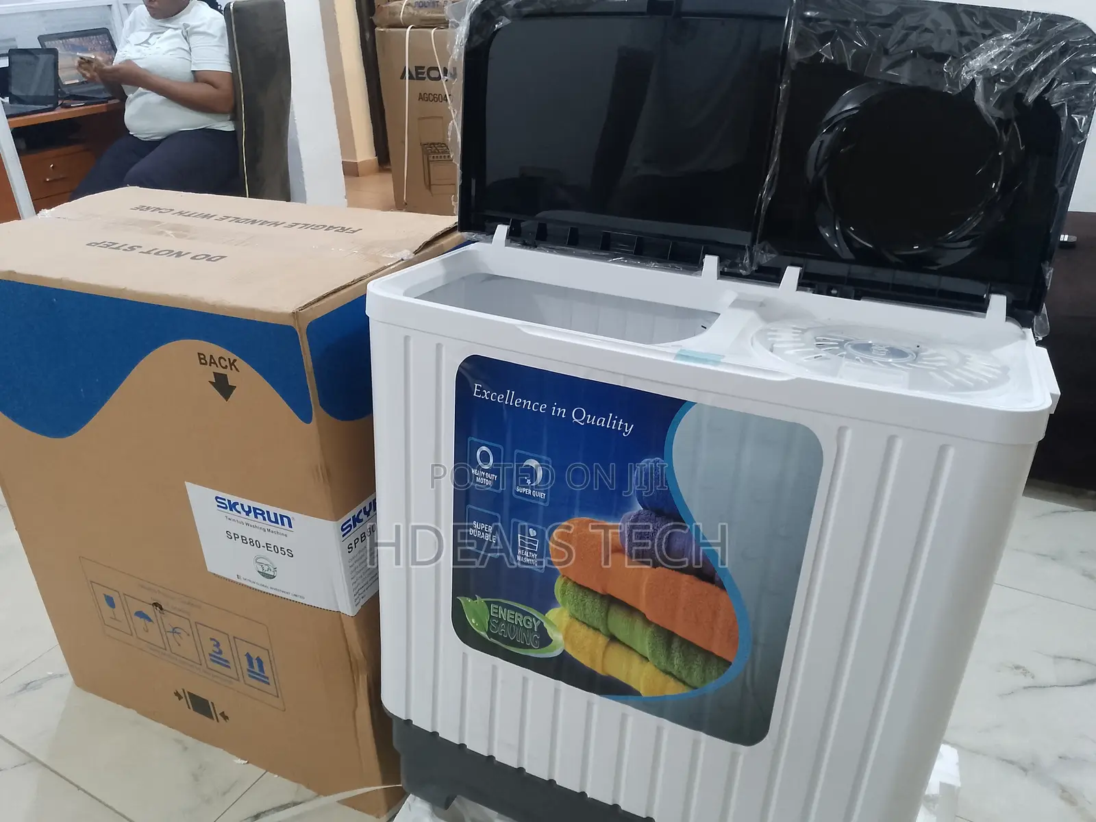 Skyrun 7kg Laundry Washer – Easy Operation