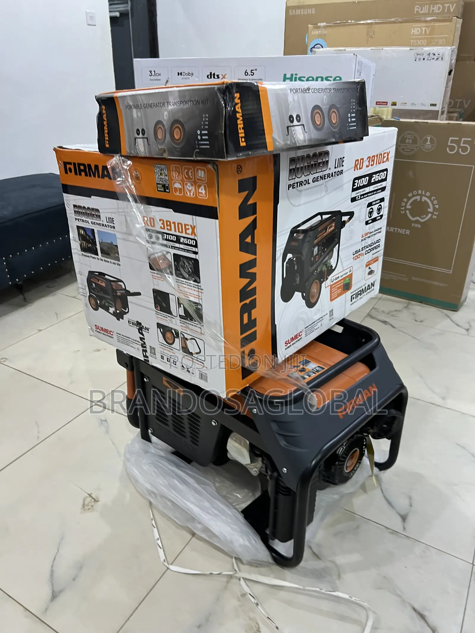 Firman Rd3910ex 2.8kva Key Start Gen Ideal for Apartments