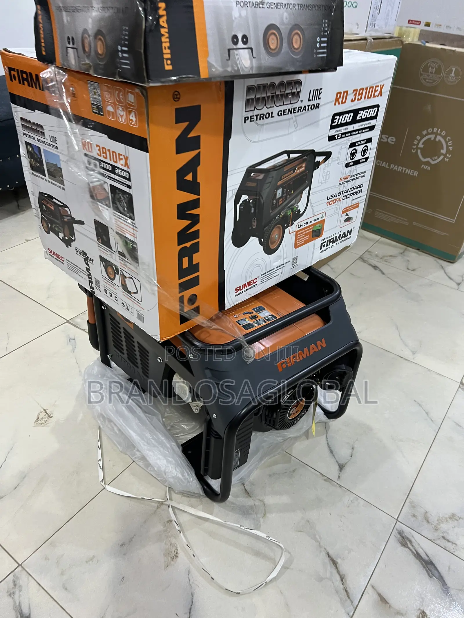 Firman Rd3910ex 2.8kva Gen Fuel Saving Model Electric Start