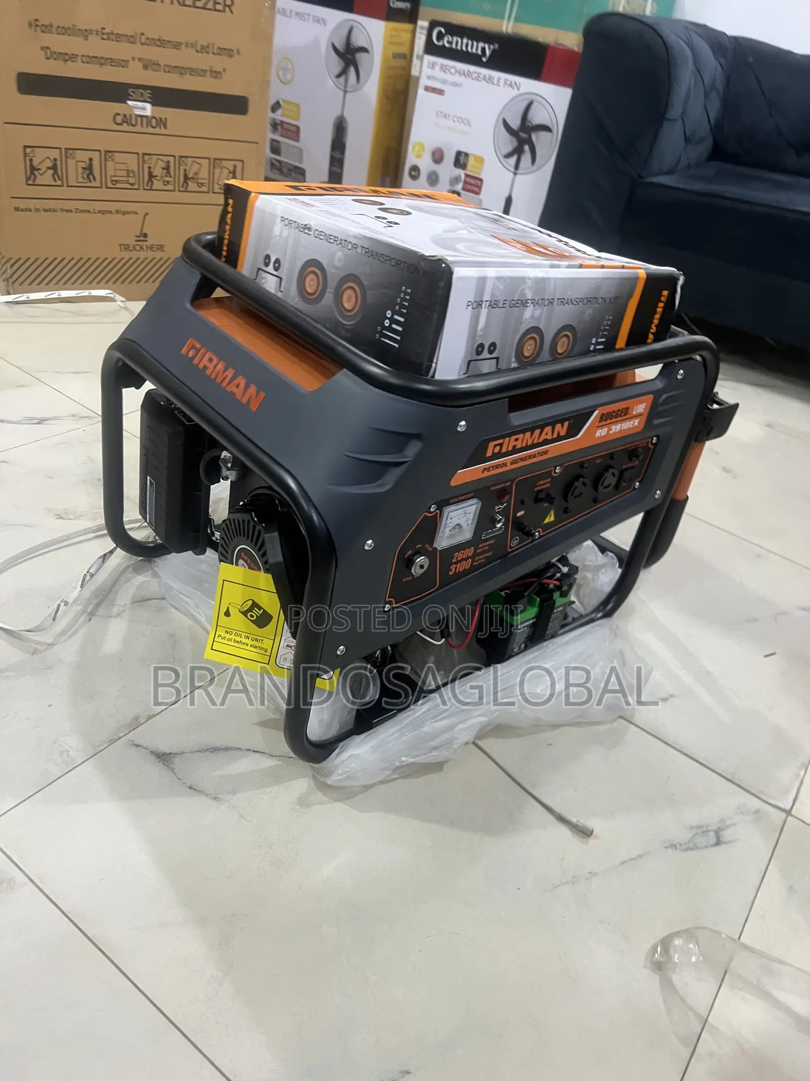 Silent Running Firman Rd3910ex 2.8kva Key Start Generator