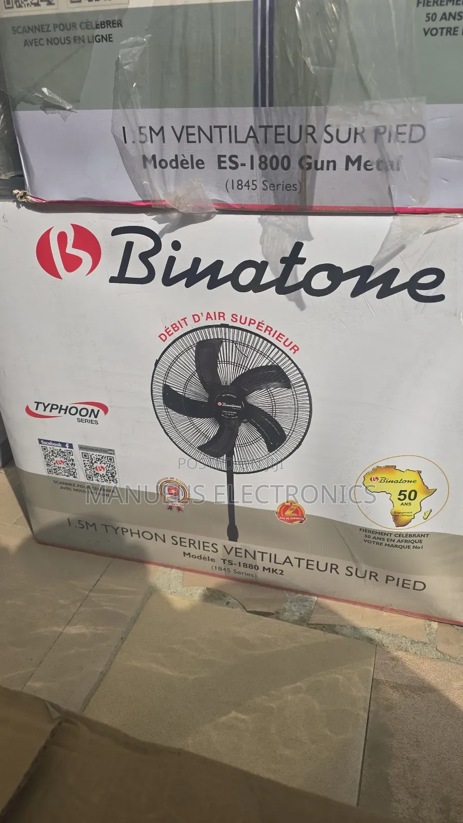 18inch Binatone Standing Fan With Warranty