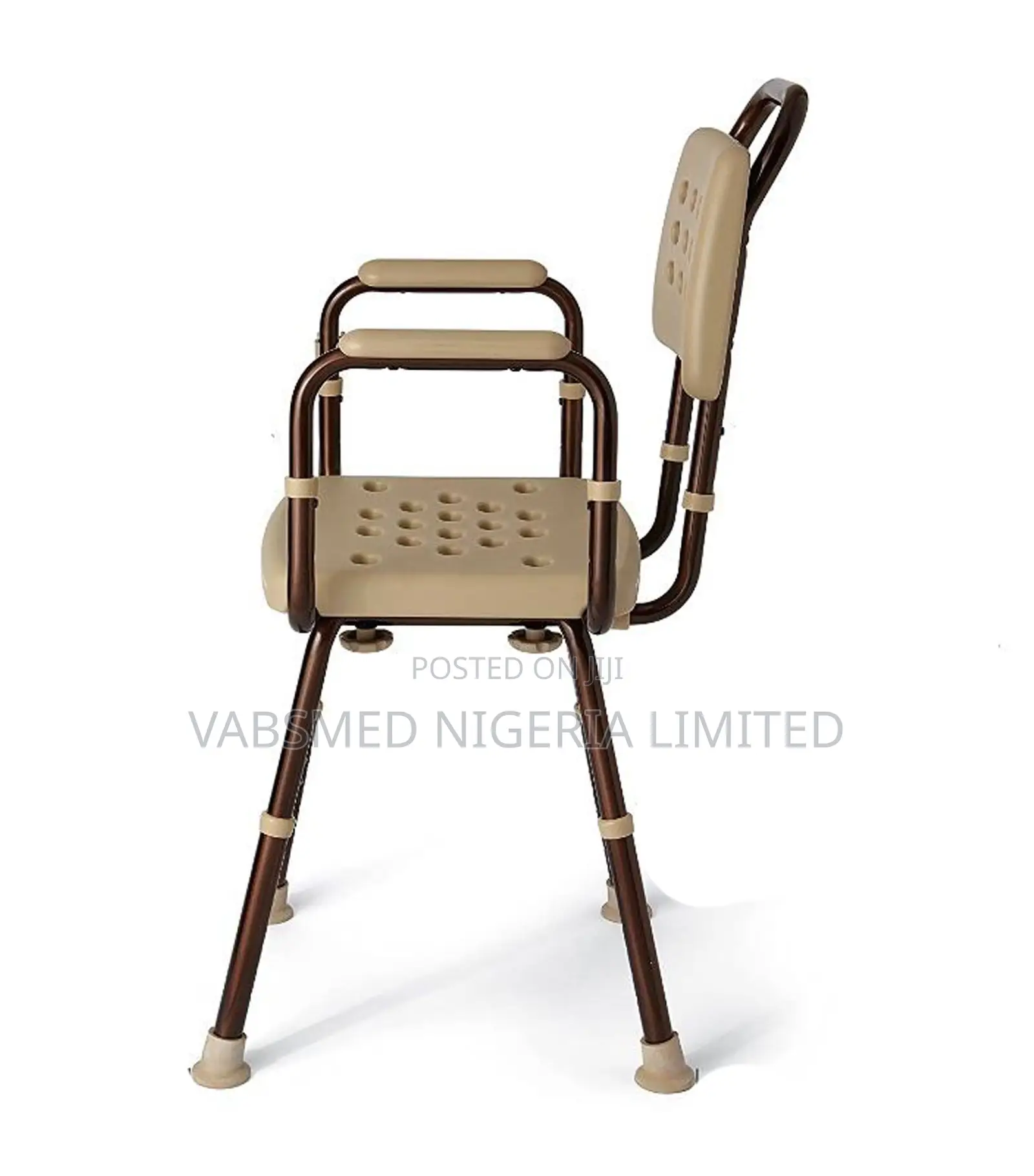 Adjustable Bath Safety Chair With Armrests Executive