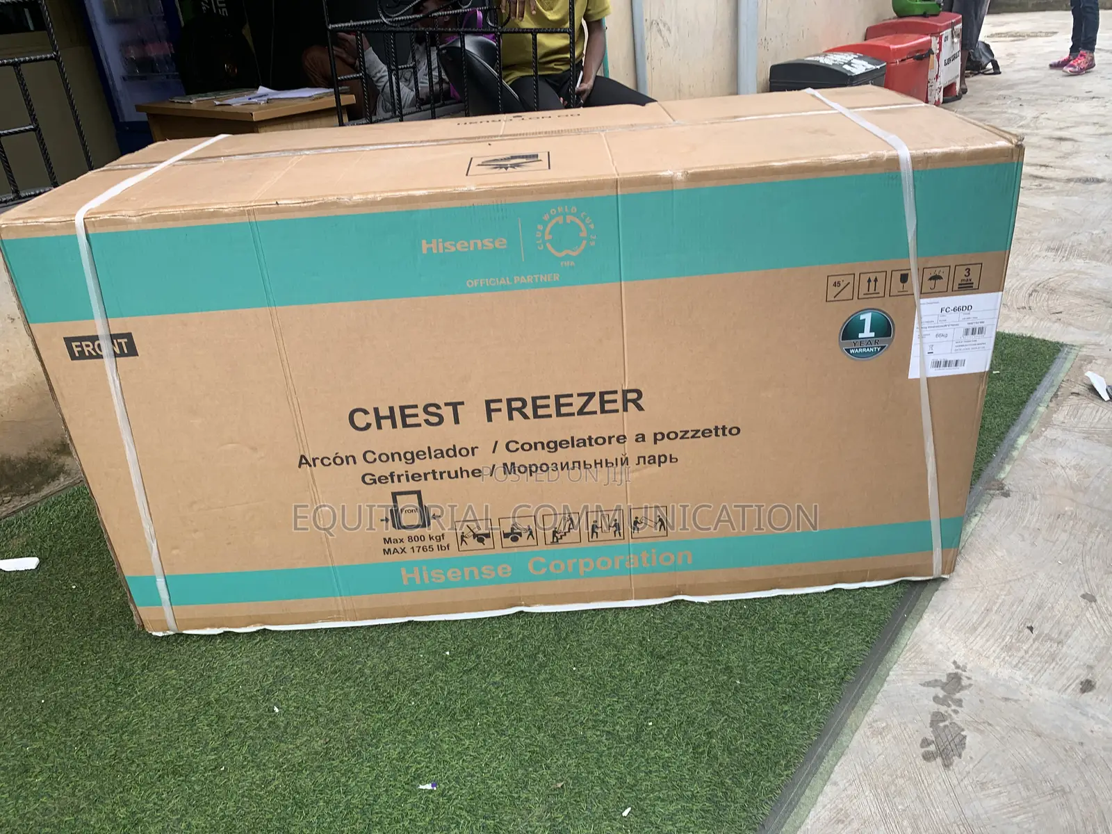 Hisense Fc-66dd Deep Freezer With Consistent Temperature Control