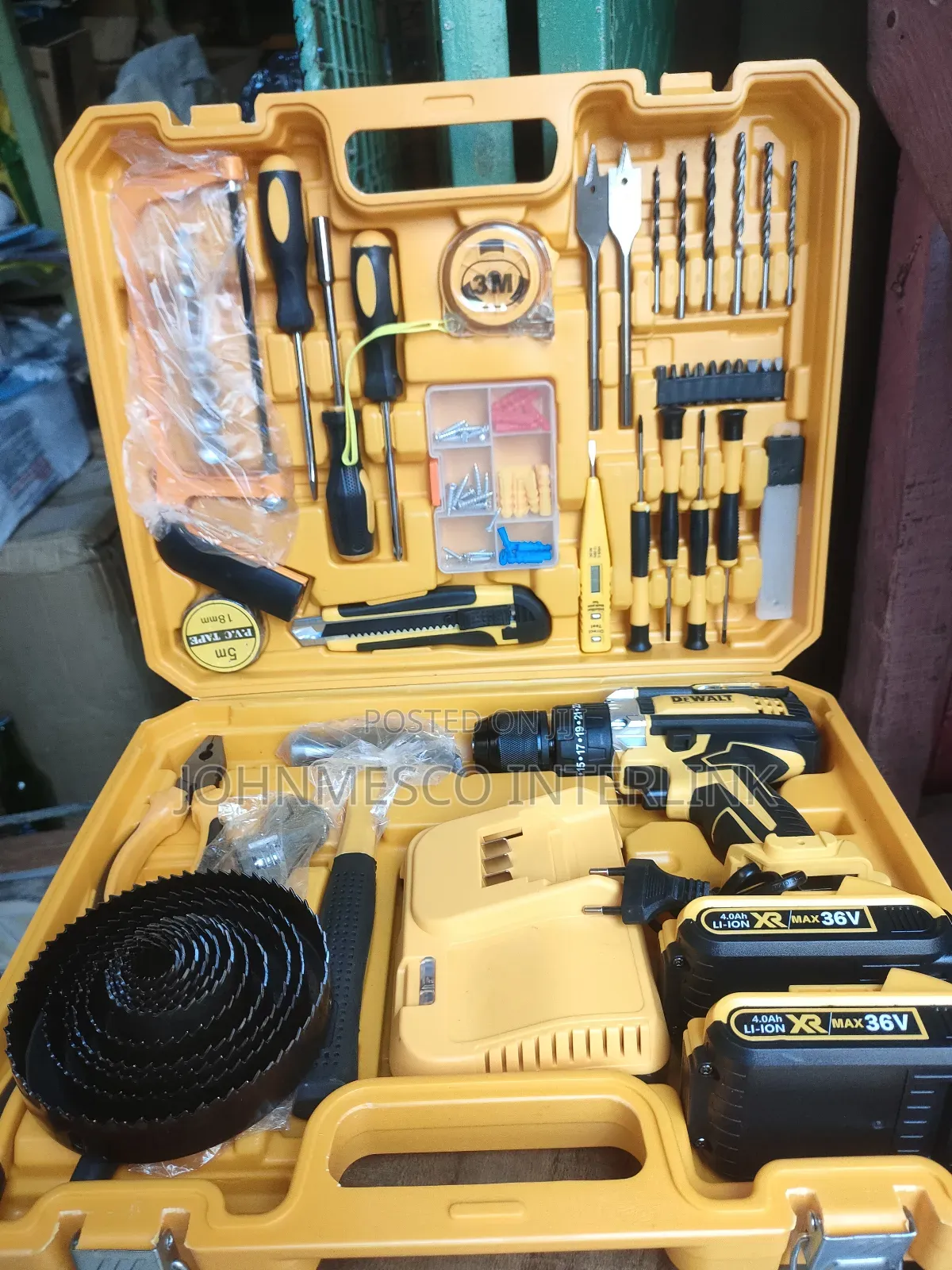 Electrical Complete Tool's Set And Hole Saw