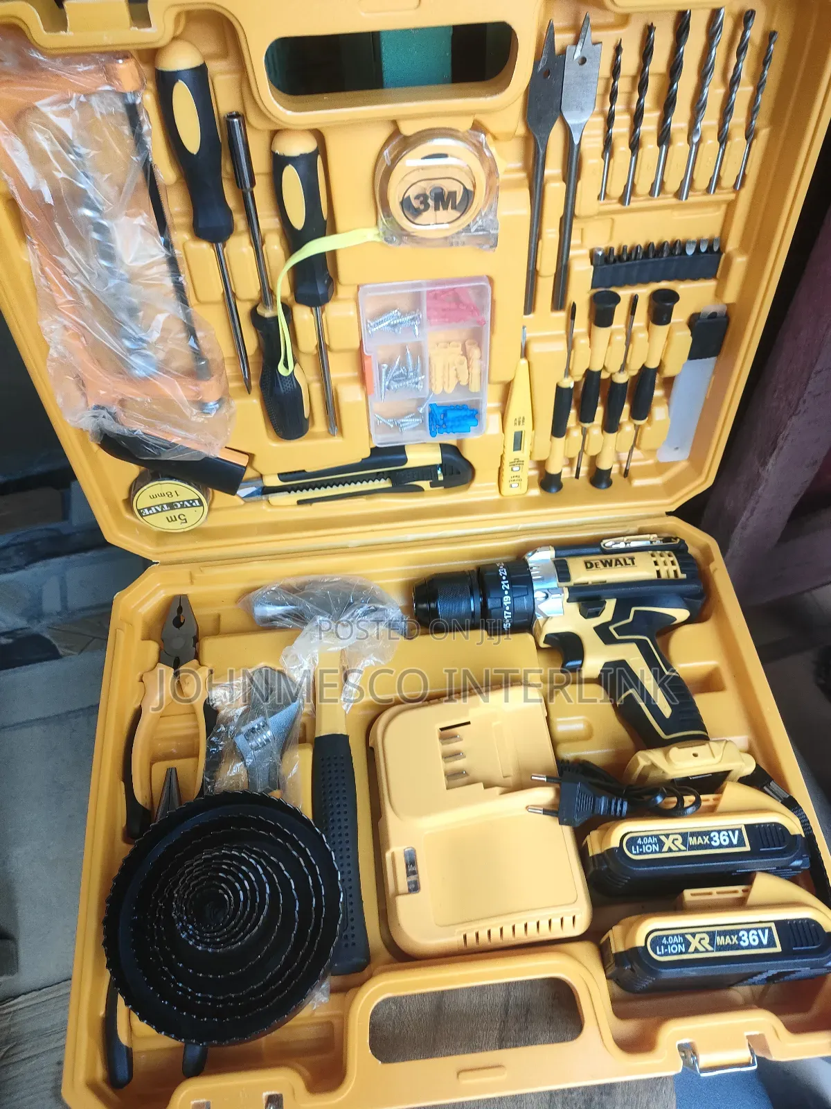 Electrical Complete Tool's Set And Hole Saw