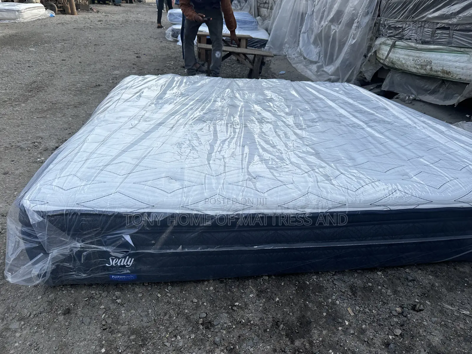 6by6 Foreign Canadian Semi Orthopedic Mattress
