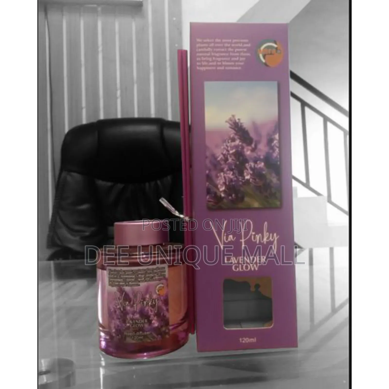Diffuser via Pinky Lavender Glow Fragrance 4 Hotels Homes and Offices