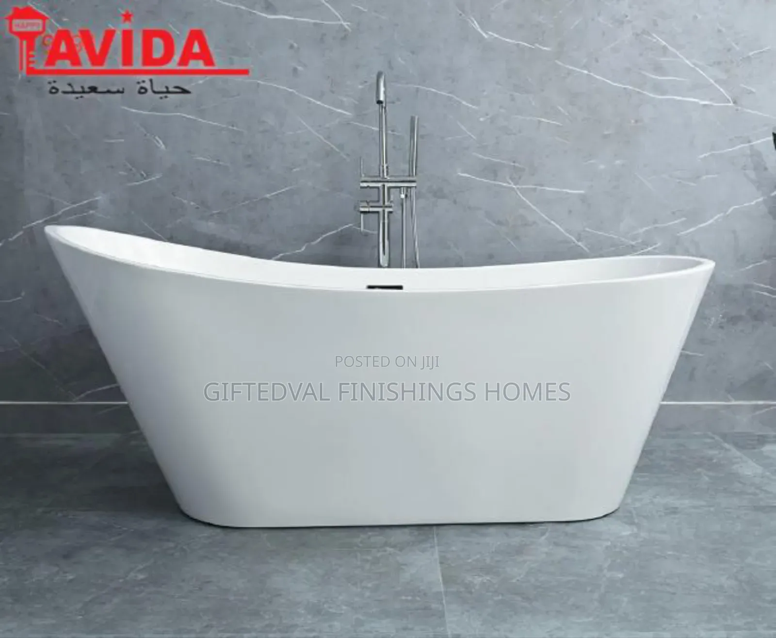 High-Quality Acrylic Bathtub
