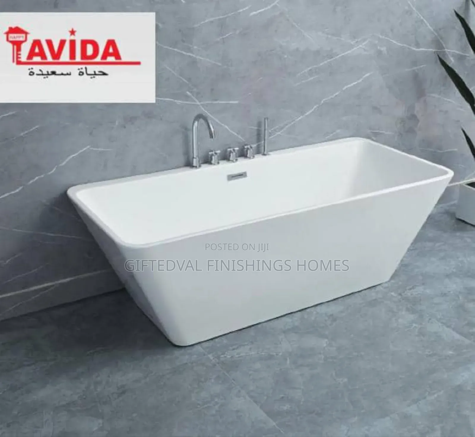 High-Quality Acrylic Bathtub