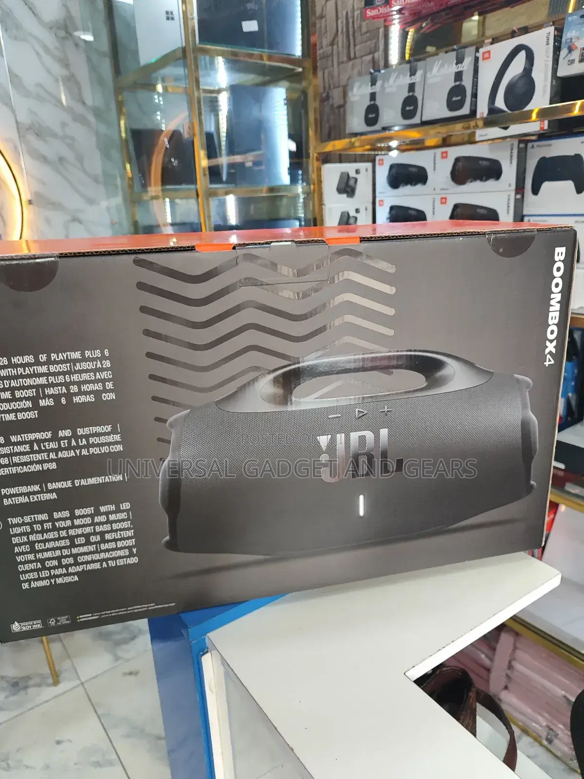 JBL Boombox 4 (Black) Original