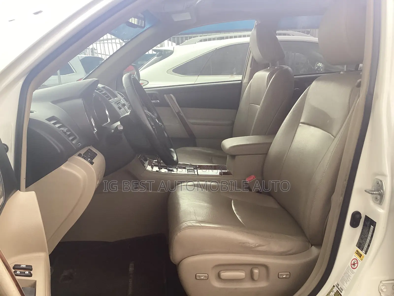 Toyota Highlander Limited 3.5l 4WD 2013 White