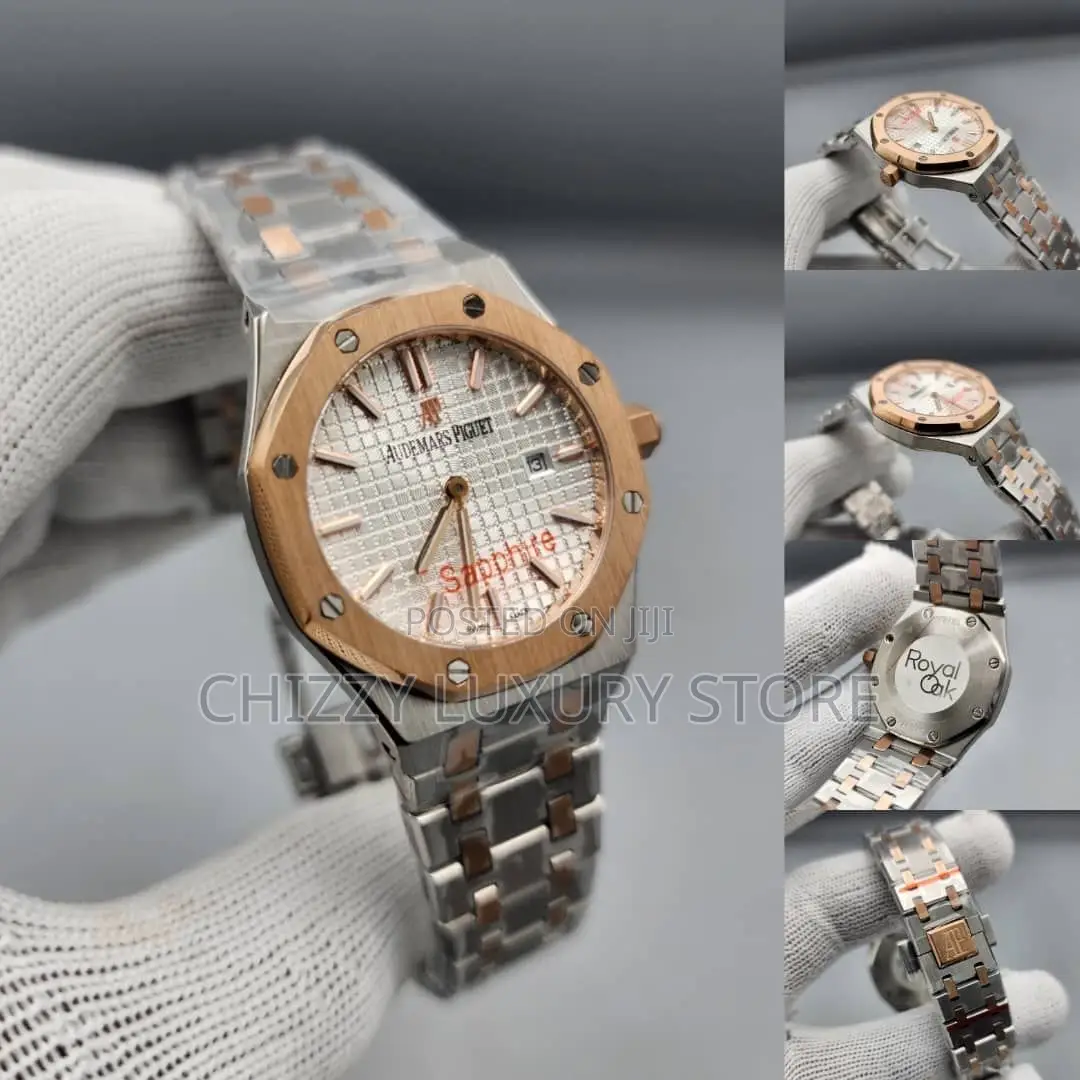 Audemars Piguet Quality Luxury Men Chain Strap Wristwatch