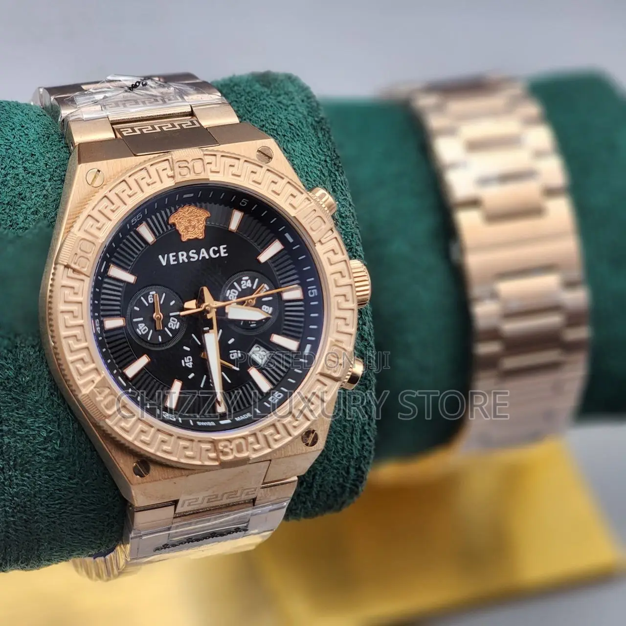 Versace Quality Luxury Men Automatic Engine Wristwatch